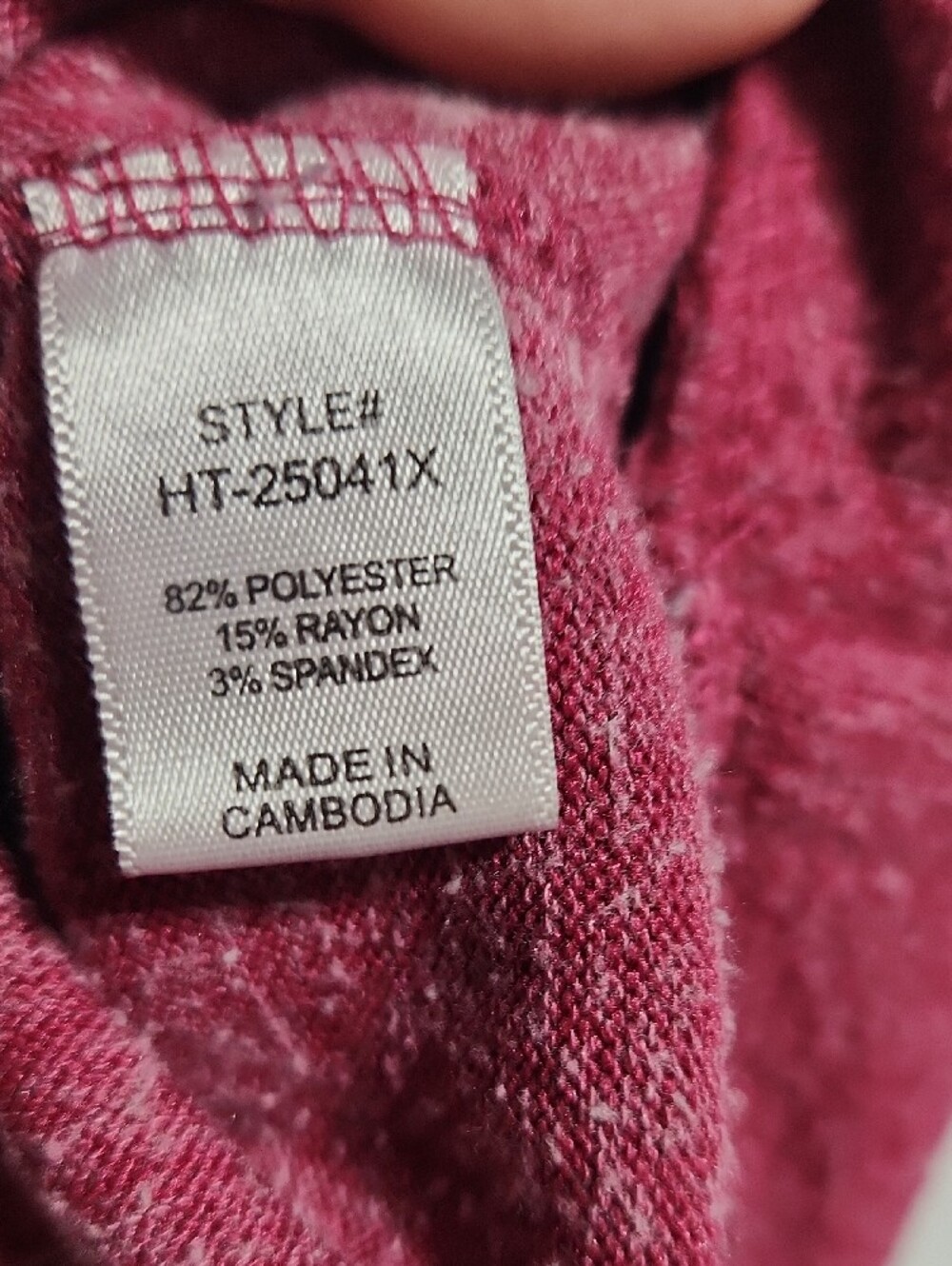 1X Zenana Outfitters Rosewood Pullover Sweatshirt - Picture 4 of 7